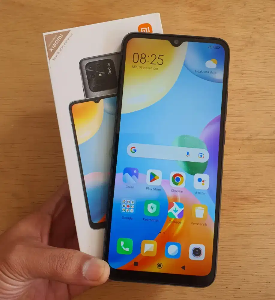 Redmi 10C 4+3/128 fullset segel