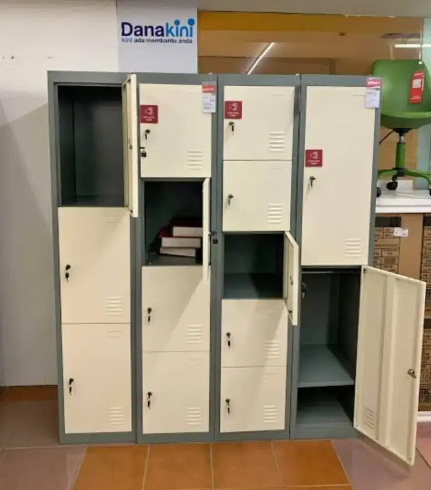 Lemari penyimpanan simon loker metal