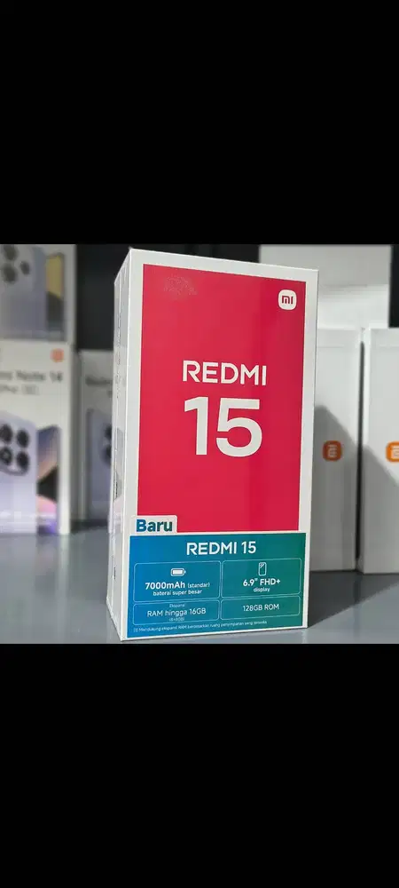 PROMO NEW REDMI 15 GARANSI XIAOMI INDONESIA!! BISA KREDIT TANPA DP!!