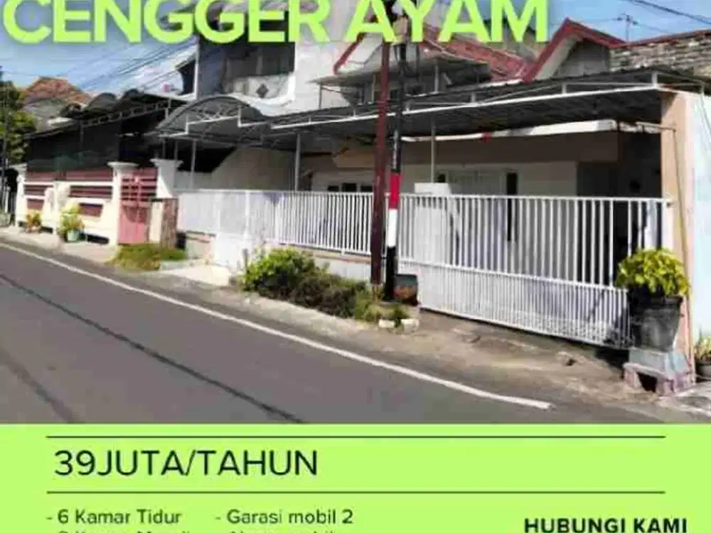 KONTRAKKAN 4 KAMAR ADA PERABOT LOWOKWARU STRATEGIS KOTA MALANG