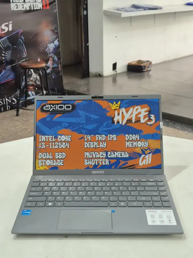 LAPTOP NEW|AXIOO HYPE 3|INTEL CORE I3 GEN11|DANA PELAJAR|BISA KREDIT