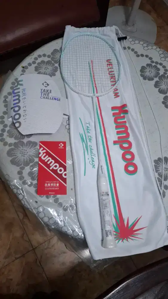 Raket KUMPOO VELURIYAM original [ RINGAN & POWER SOLID ] 100% BARU