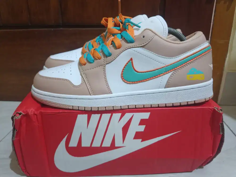 Nike AJ1 Low Mocca