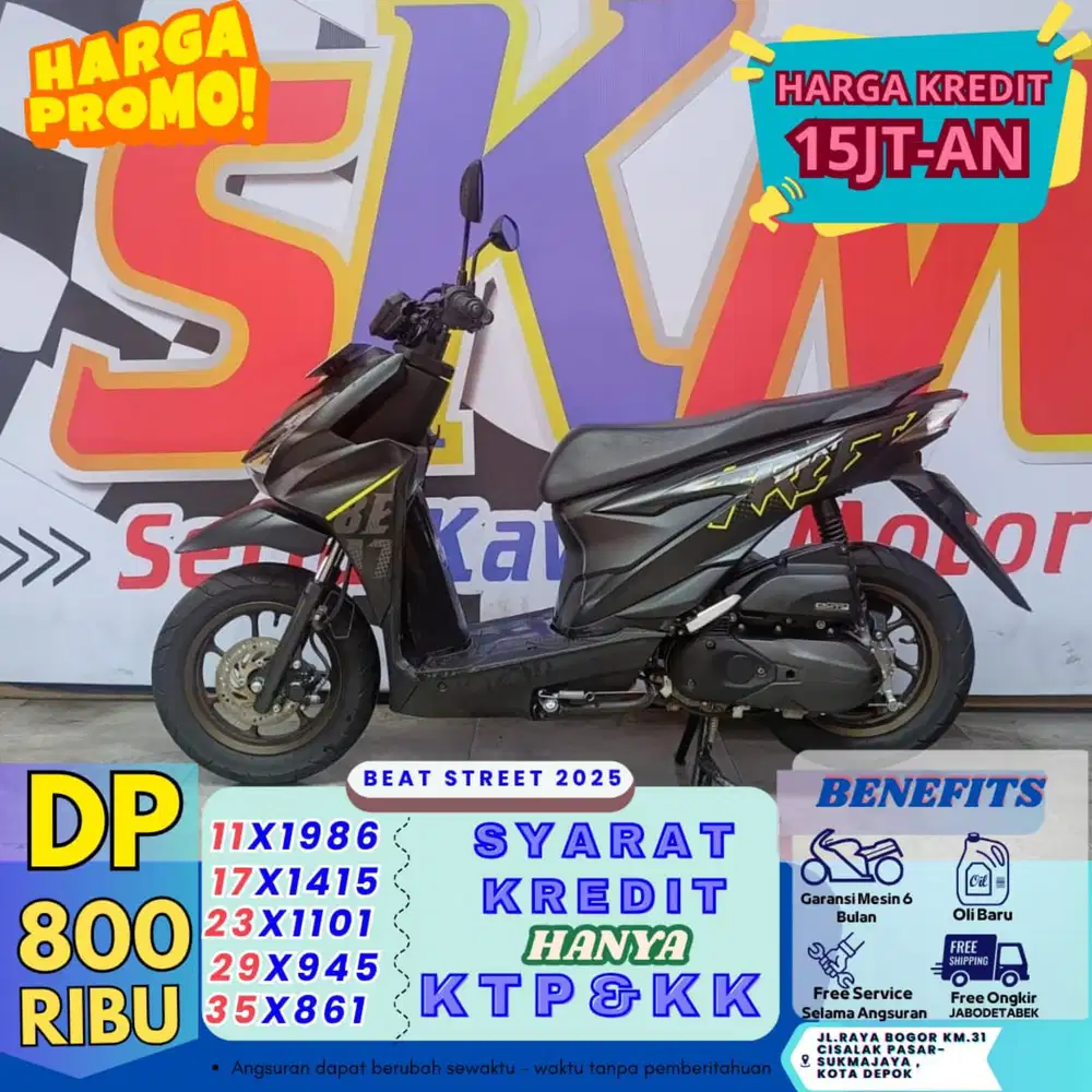 ( gebyar dp:800 beat street tahun 2025 km low