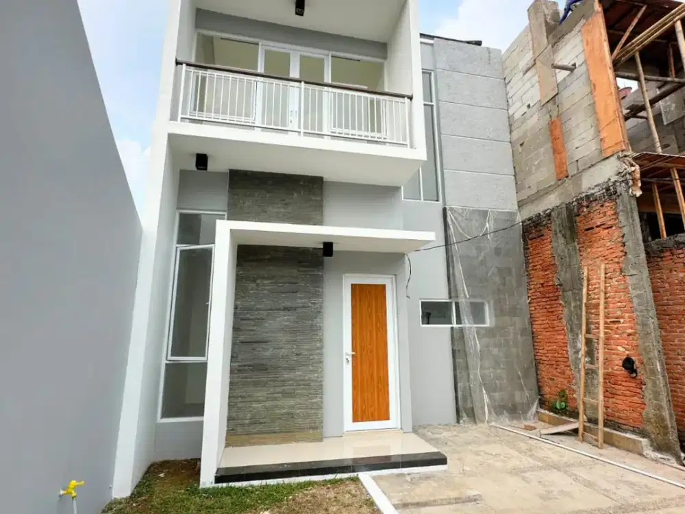 Rumah 2 Lantai Luas 124 m2 Dekat Gaple Pamulang