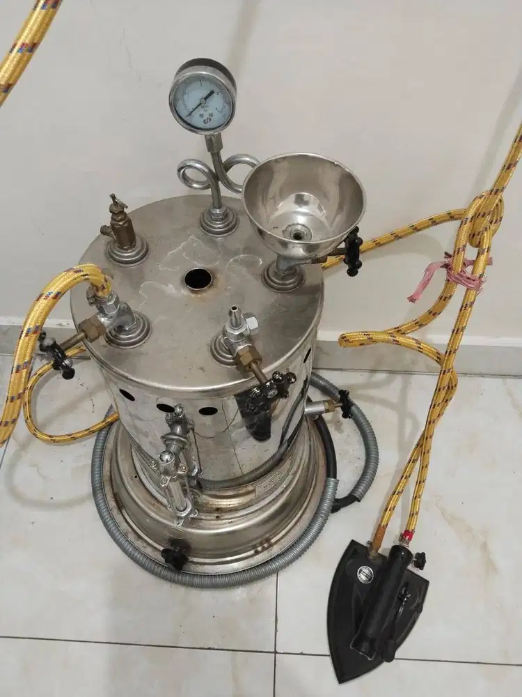 Setrika Uap Gas - Steam Boiler 10 Liter MAOMOTO [Dijual Cepat]