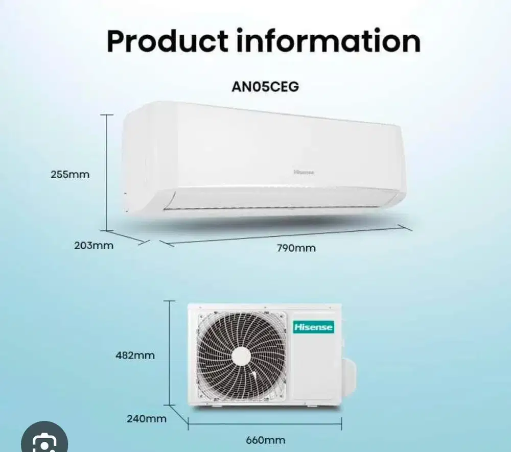 Ac Hisense 0,5PK An05CEG