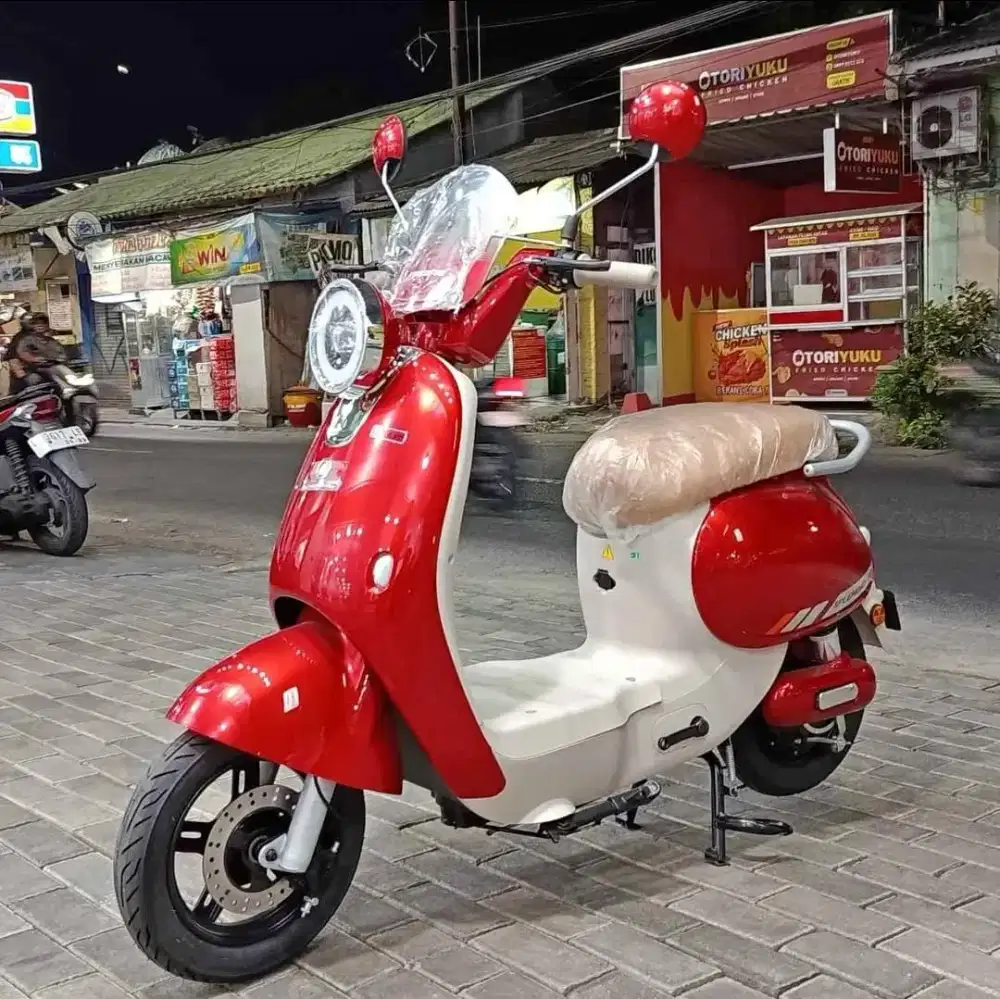 SISA SATU UNIT SEPEDA LISTRIK PACIFIC SPLENDID 5.0 COD FREE ONGKIR