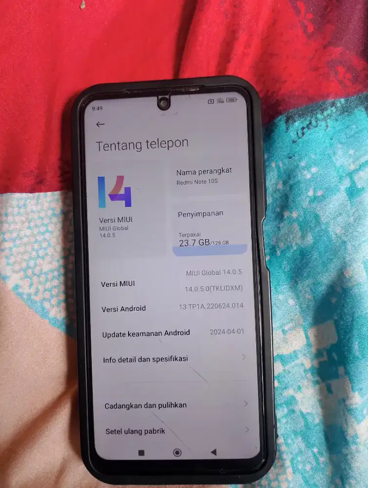 Xiomi note 10s 6/128gb