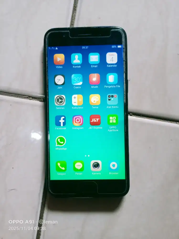 Jual oppo A57 barang bekas