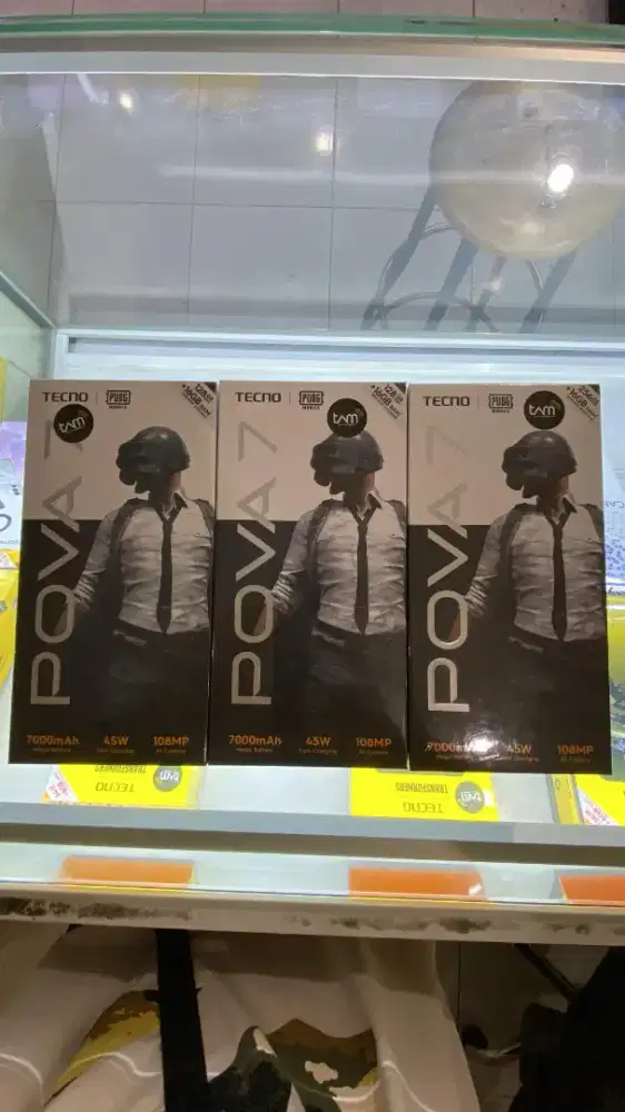 Redy tecno Pova 7 8/128 NEW Garansi resmi 1thn