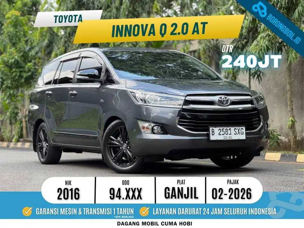 Innova Q 2.0 AT 2016 Abu metalik