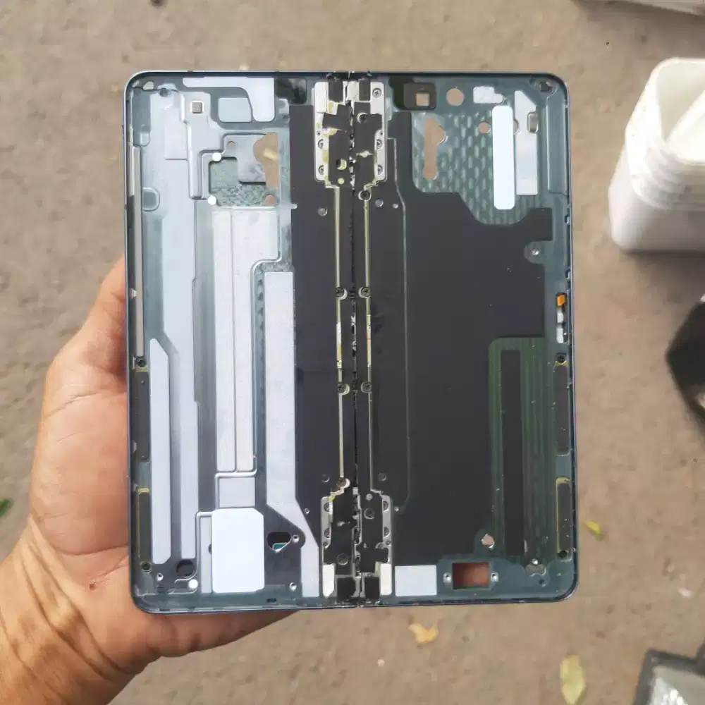 Frame samsung z fold 4 grey ori copotan