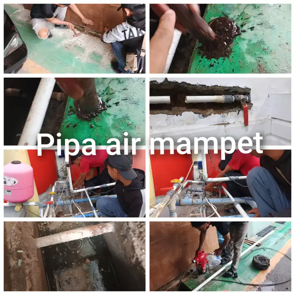 Perbaikan pipa air mampet Sepatan pasarkemis tangerang area