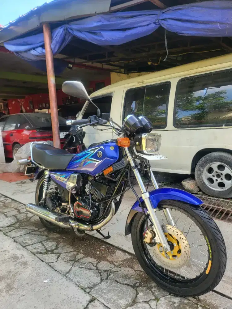 Yamaha RX King 2004/2003 Biru Pajak Panjang Good Condition