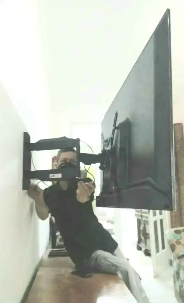 pasang & jual bracket swivel kualitas bagus buat gantungan tv led lcd