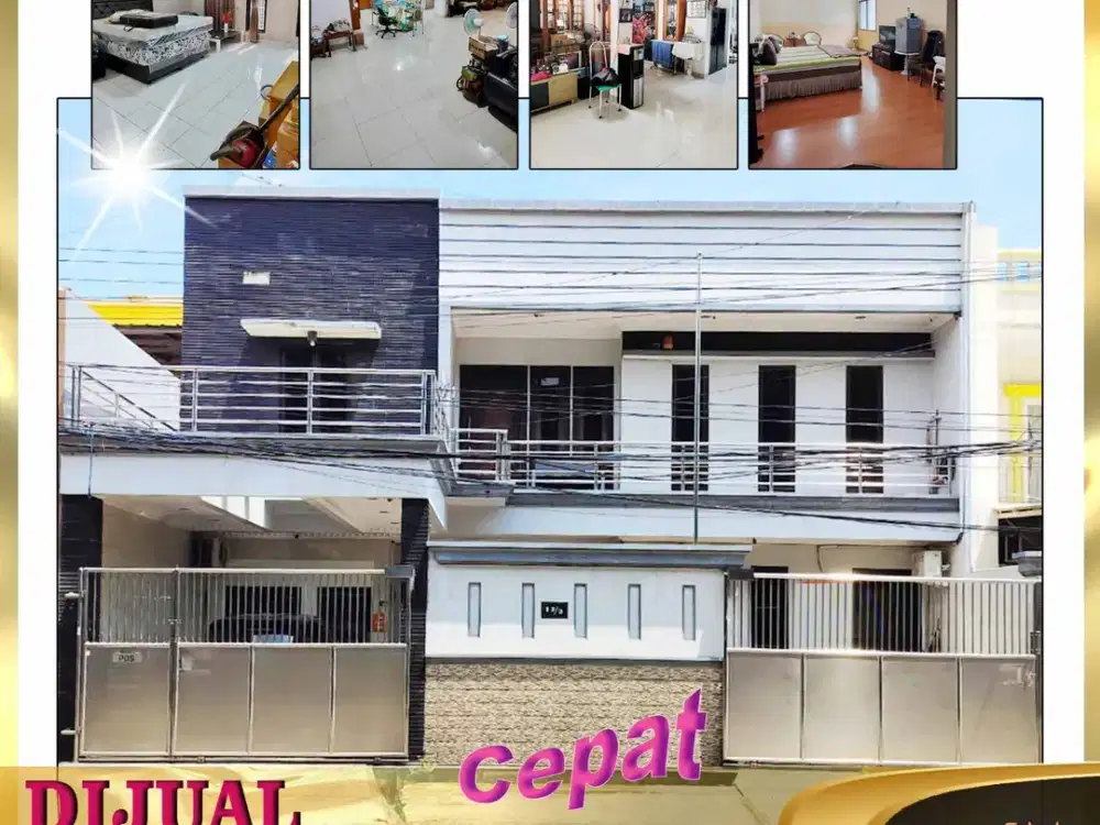 DIJUAL RUMAH 2,5 Lantai di Citra Garden 1 Cengkareng - Jakarta Barat
