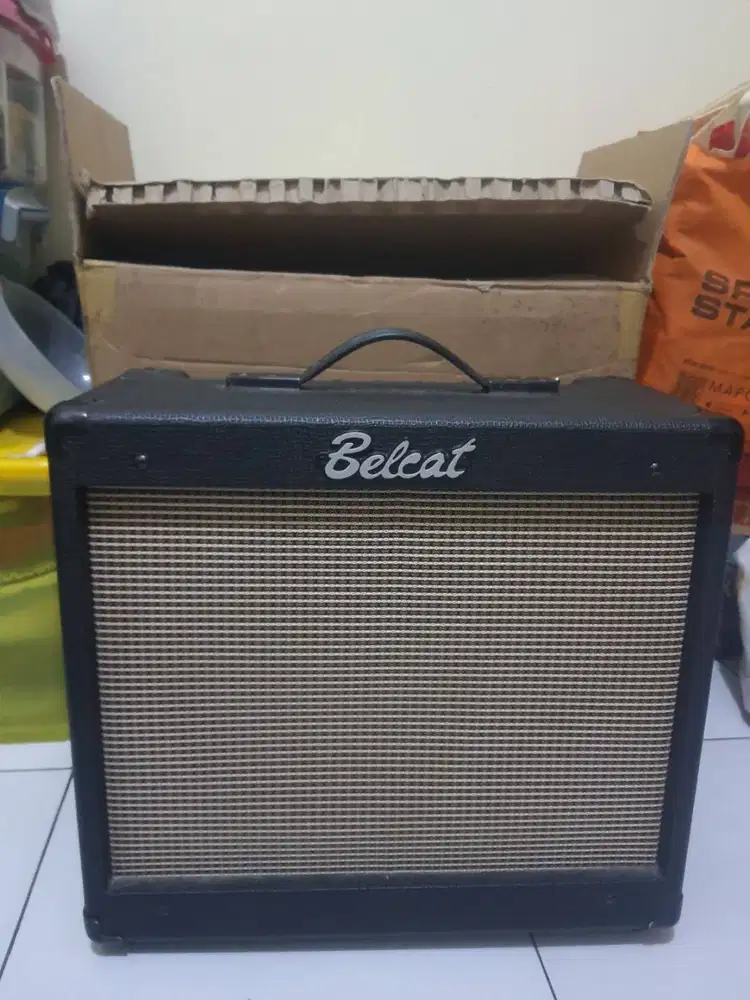 Ampli belcat tube 15R suara bagus aman ada reverb dan overdrive