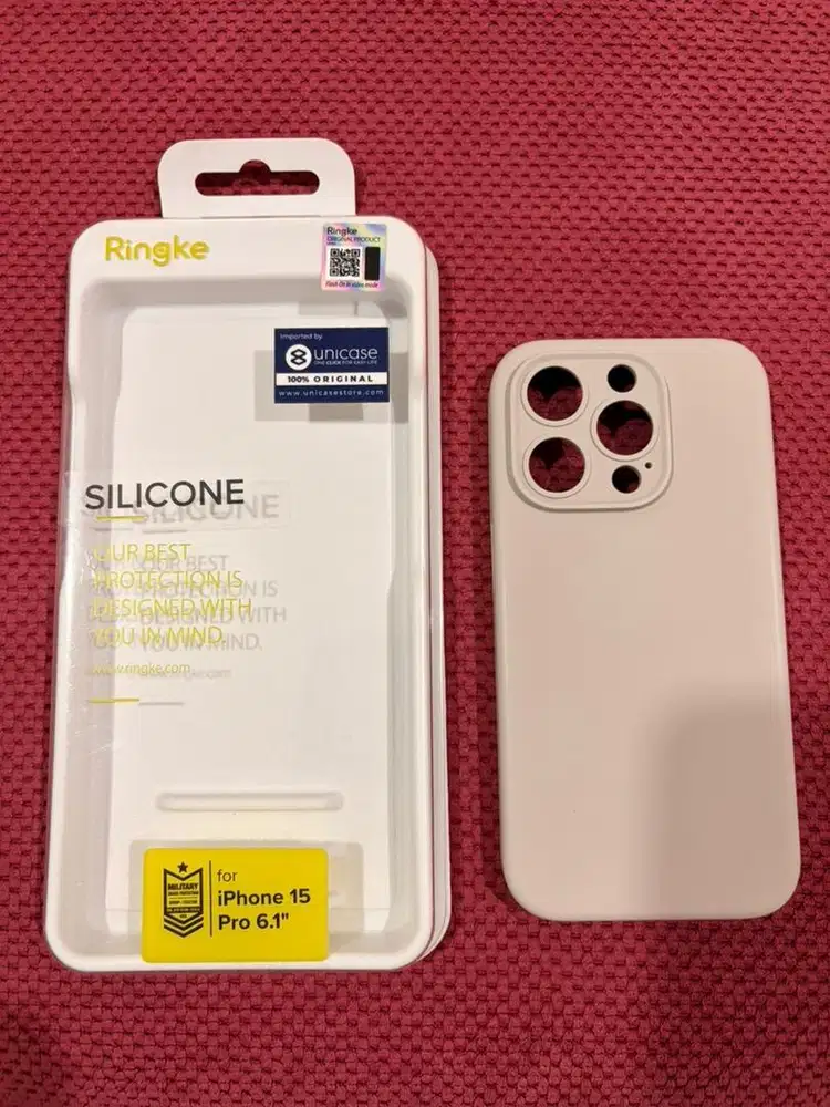 Case iPhone 15 Pro Max Plus Ringke Silicone Magnetic MagSafe Casing