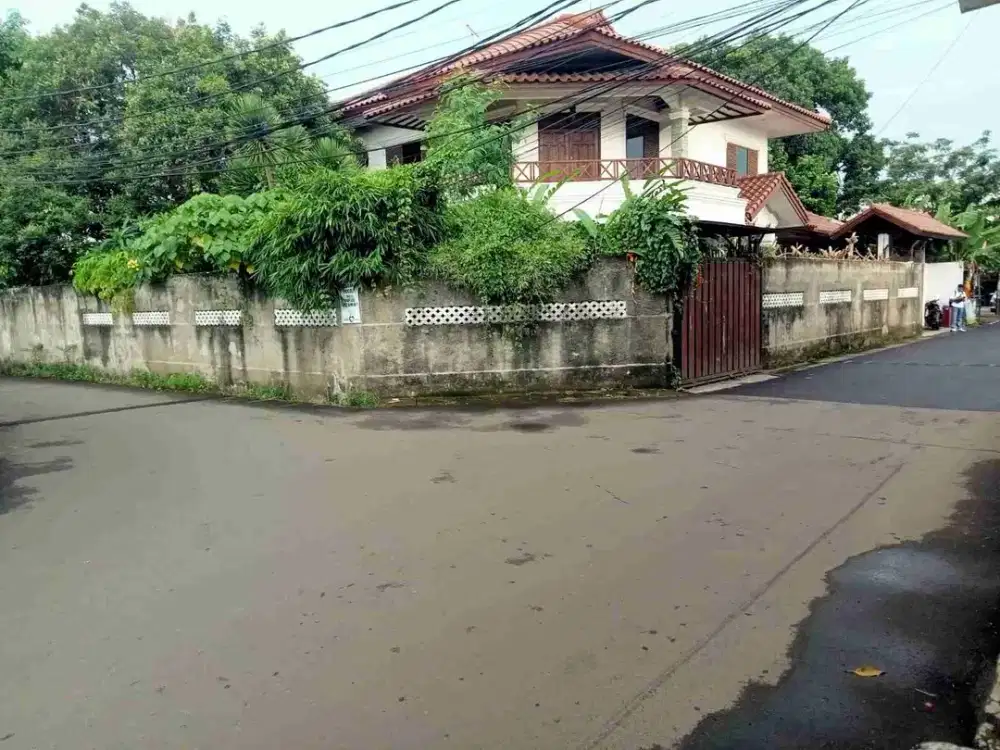 Jual Murah Rumah Lelang di Gandul Jl masjid Al Achyar luas 800 M2 depok