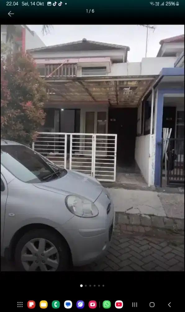 Disewakan kontrak rumah bulanan ful isi Permata Jingga Suhat UB malang