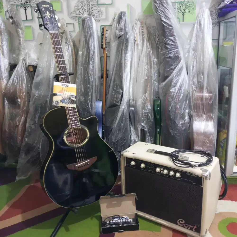 Sepaket alat musik gitar