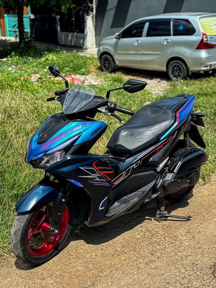 YAMAHA AEROX CYBERCITY MULUS GANTENG NOMINUS MODIF  BUKU SERVICE LNGKP