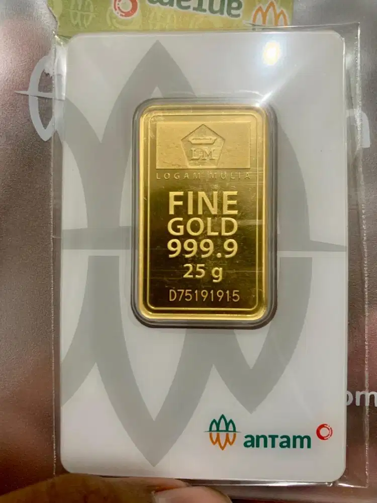 Logam Mulia Antama RM 25gr 2025 Emas Redmark