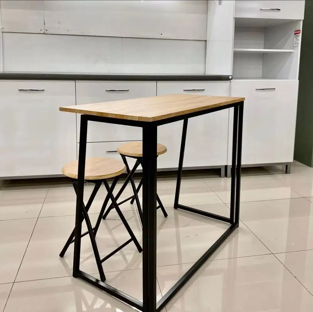 SET MEJA MAKAN LIPAT