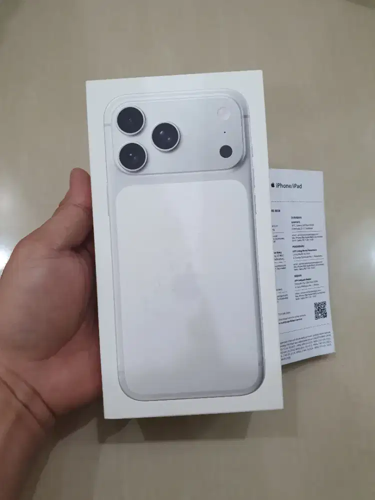 Iphone 17 Pro Max 256gb Silver New Resmi ibox