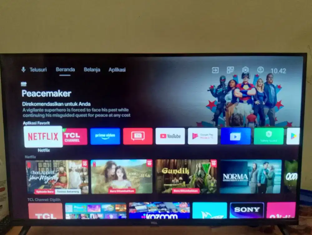 Tv TCL 32 inch Smart android TV