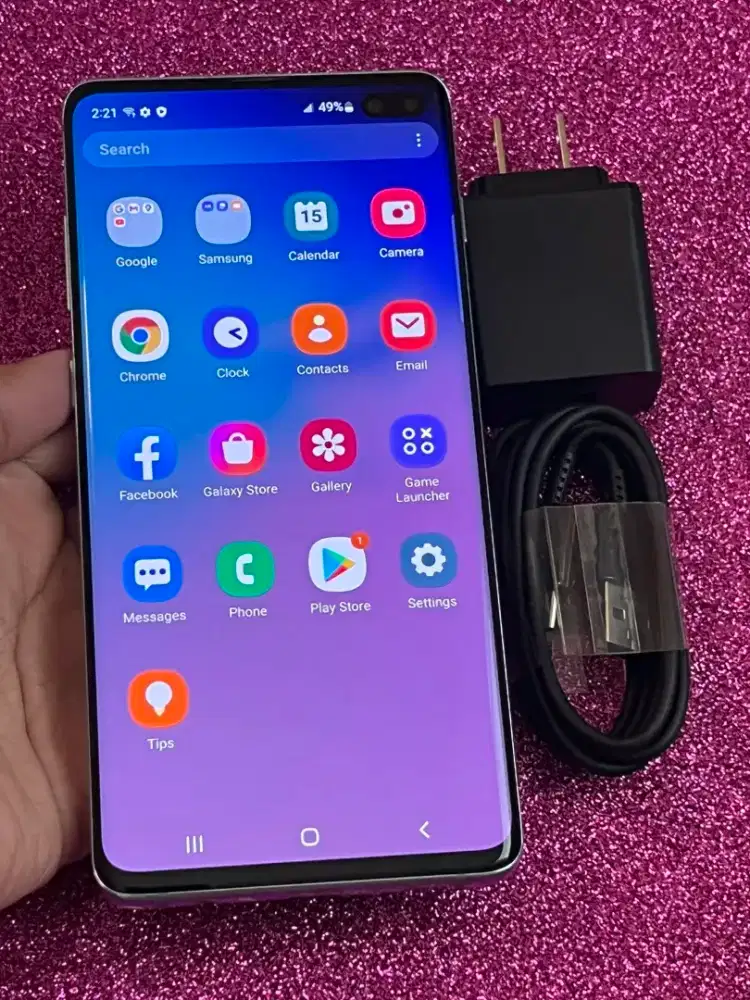 Dijual HP Flagship Samsung S10+ Plus Ram 8/128 Resmi SEIN