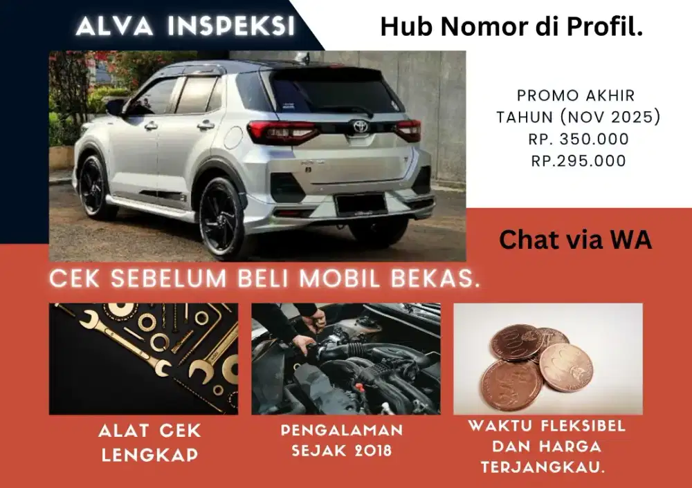 Jasa cek Kondisi kendaraan mobil Bekas