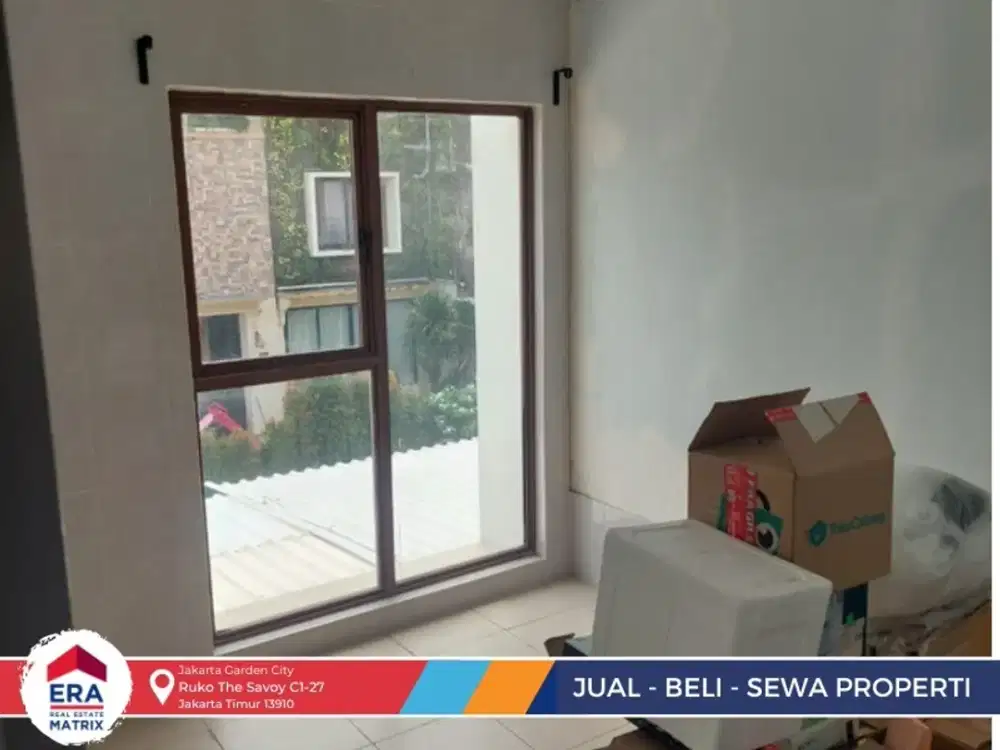 JUAL RUMAH 2 LANTAI CLUSTER ALAMANDA JAKARTA GARDEN CITY