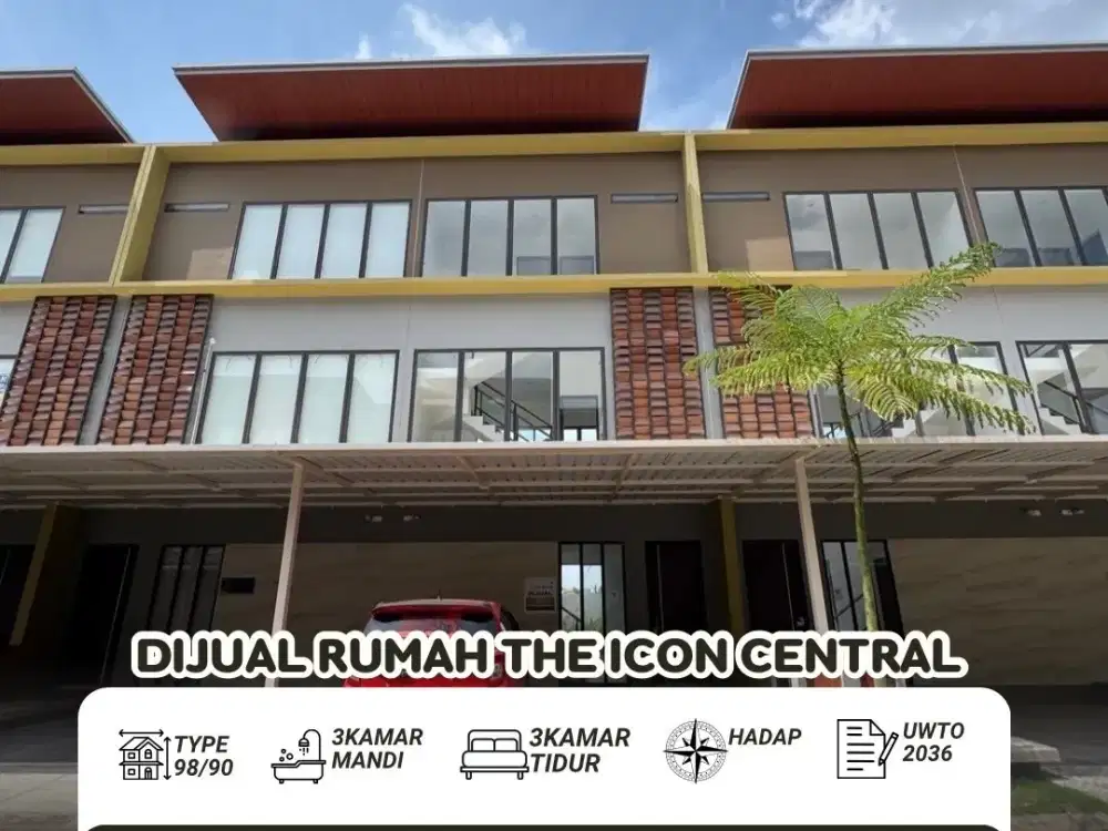 Dijual Rumah Penthouse The Icon Central Batam