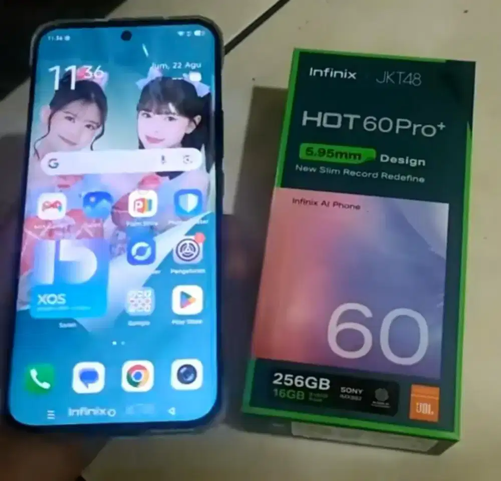 Infinix hot 60 Pro + 8+8/256 silver NFC