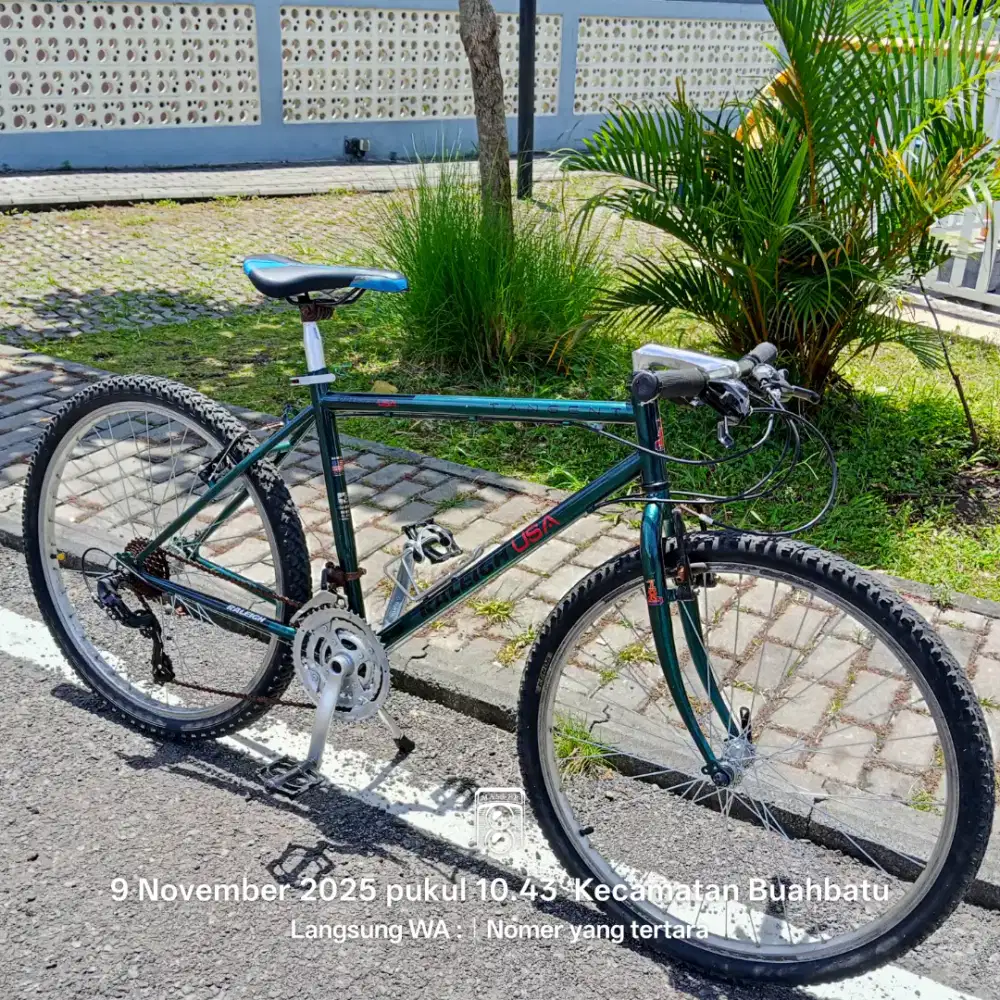 Sepeda MTB 26 Raleigh Tangent Groupset Shimano siap pakai