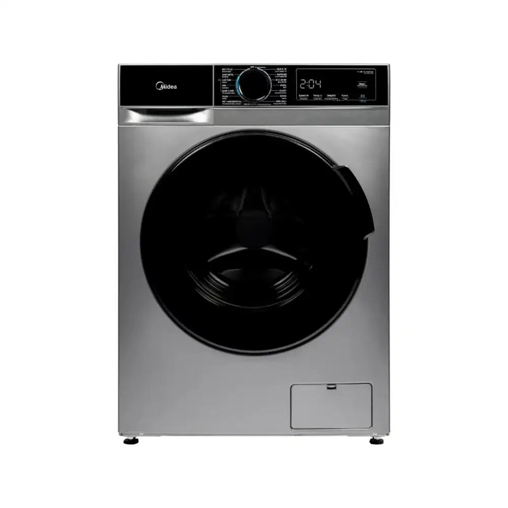 MIDEA FRONT LOADING 10.5 KG SILVER