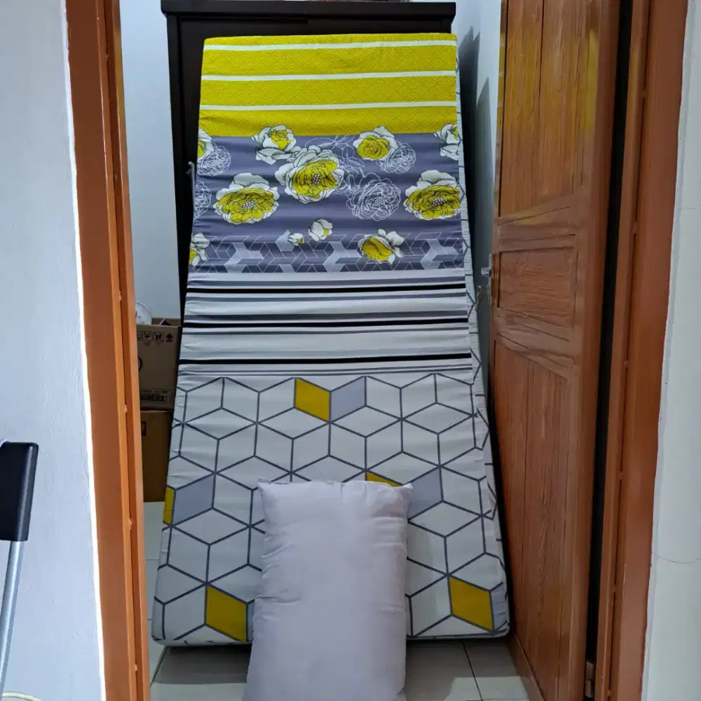 Dijual kasur single plus bantal