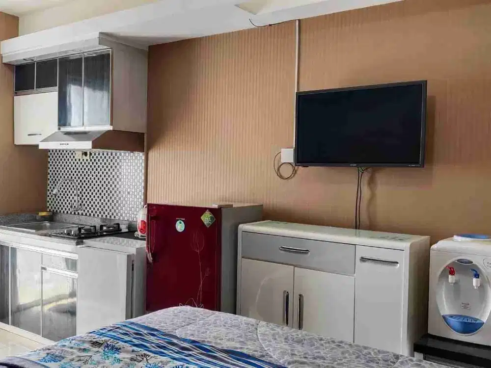 sewa murah apartemen Bassura type studio full furnish, free IPL