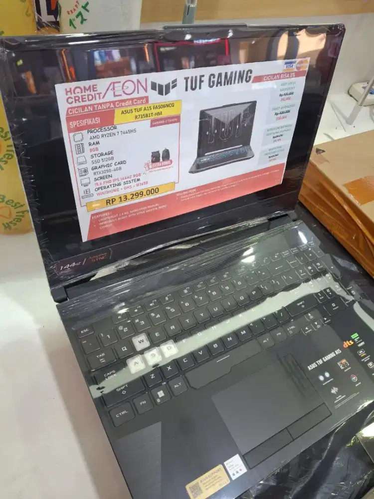 Laptop ASUS TUF GAMING cicilan 0%