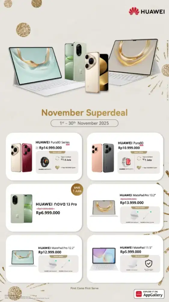 Cicilan MatePad Huawei