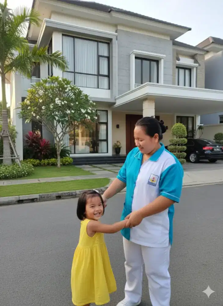 Menyediakan baby sitter perawat lansia dan art