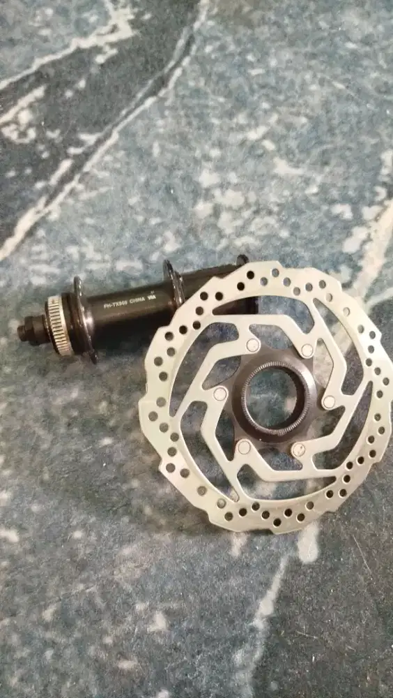 Freehub shimano 12 speed + rotor 160 mm