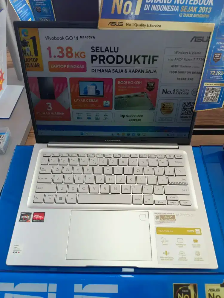 Kredit laptop Asus VIVOBOOK GO 14 M1405YA tanpa DP
