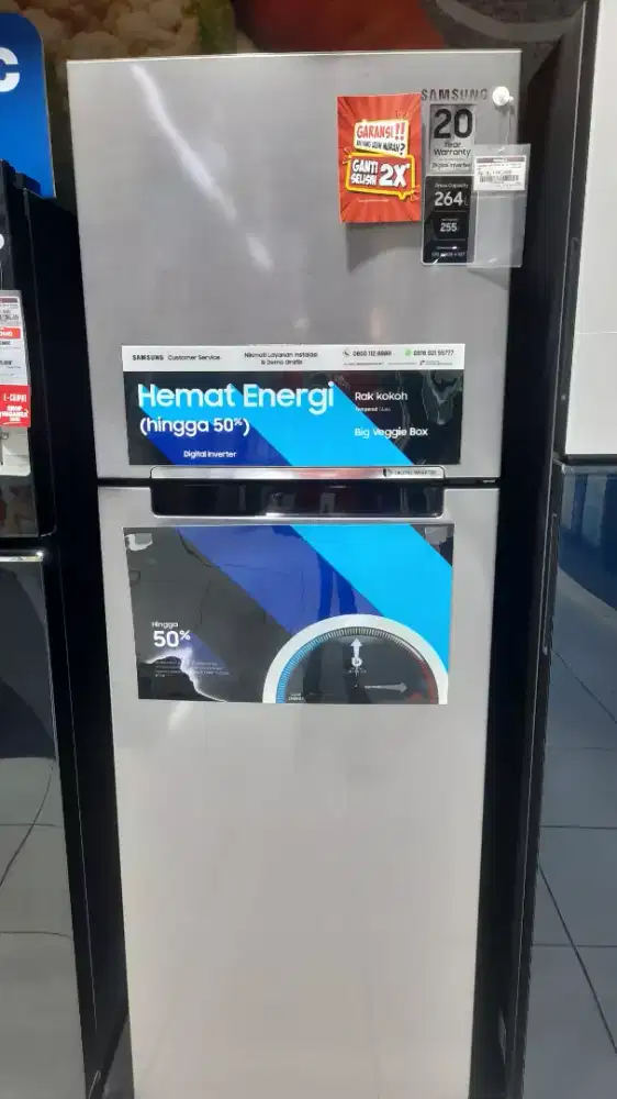 SAMSUNG REFRIGENERATOR 2D RT25FARBDSA