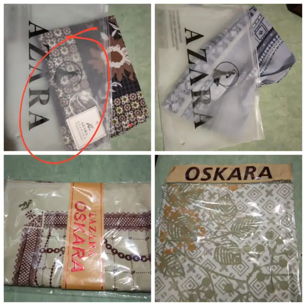 KERUDUNG SEGIEMPAT MOTIF