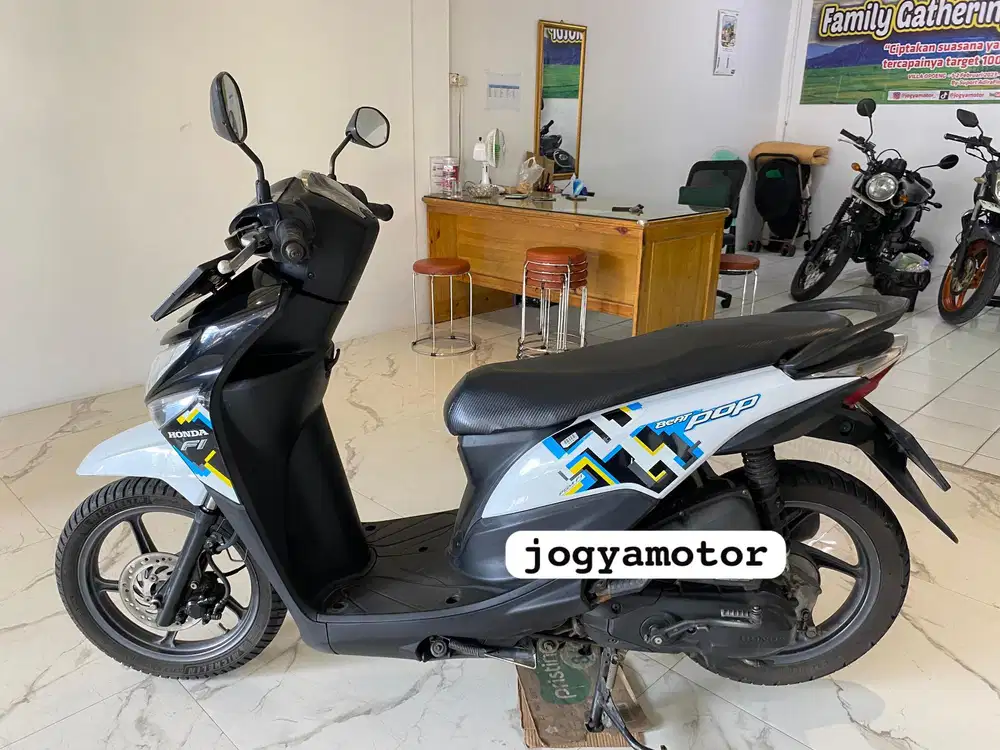 Honda beat pop tahun 2017 cash & credit