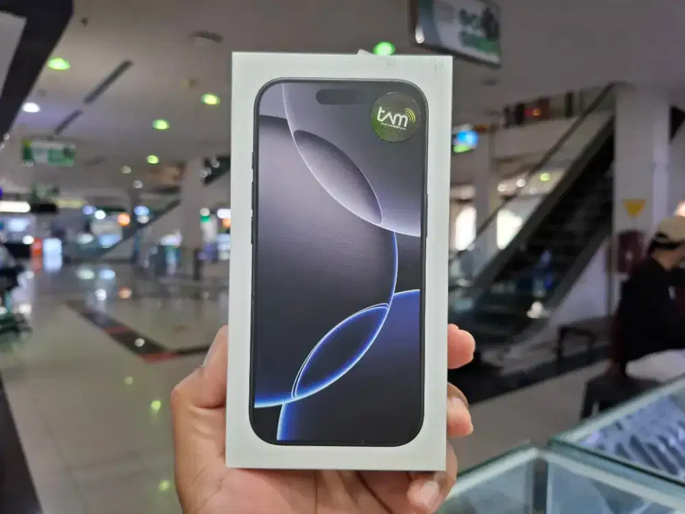 TURUN HARGA IPHONE 16 PRO 256GB UNIT BARU SEGEL IBOX