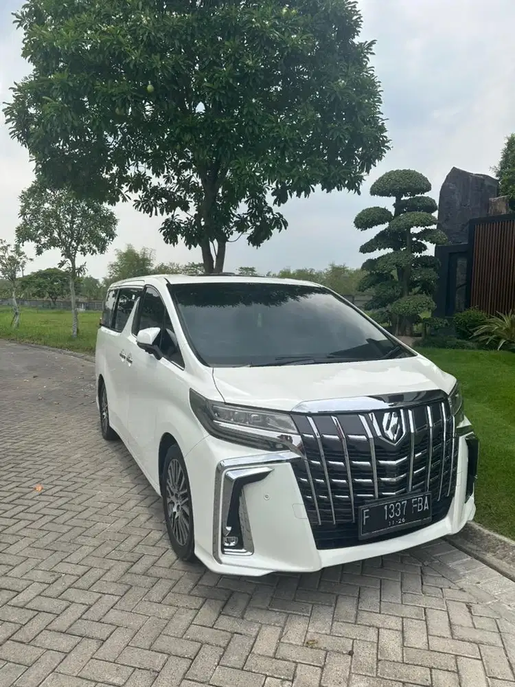 Toyota Alphard 2016 Bensin
